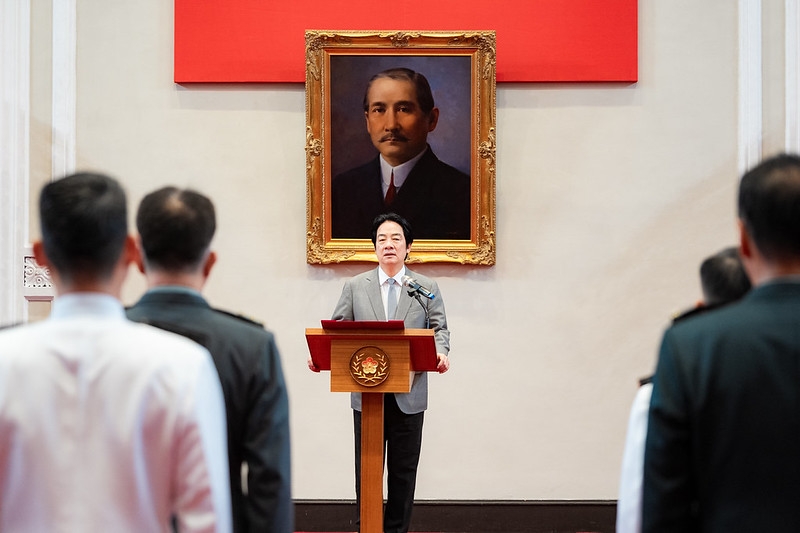 總統主持將官晉任授階典禮　盼每一分國防資源都轉化為可恃防衛戰力　打造更有實力及韌性的國軍