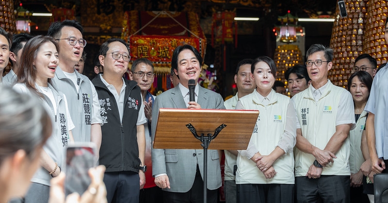 總統出席竹塹中元城隍祭　祈願臺灣國泰民安、風調雨順、新竹市持續進步
