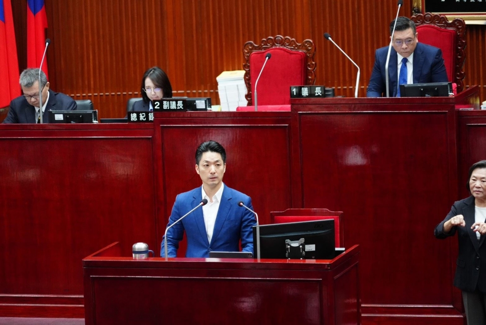 蔣萬安赴議會進行專案報告　穩健打造友善全齡化的韌性防災城市