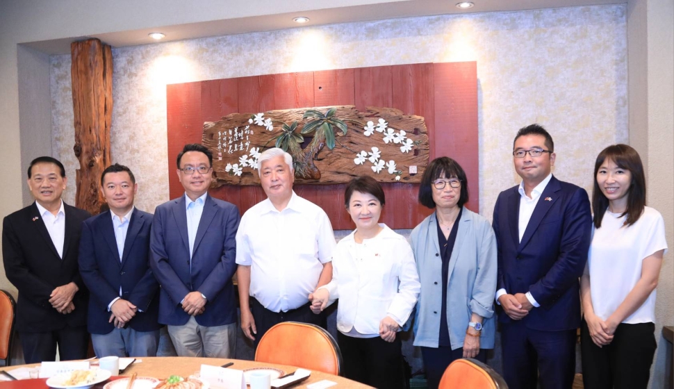 日本前防衛大臣中谷元眾議員訪台中　盧秀燕盼深化台日安全夥伴關係