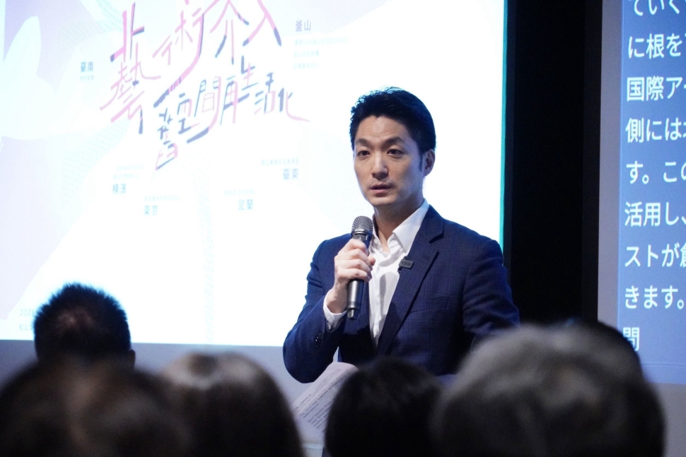 蔣萬安出席臺北藝術進駐國際沙龍　盼結合科技優勢推動國際藝術交流