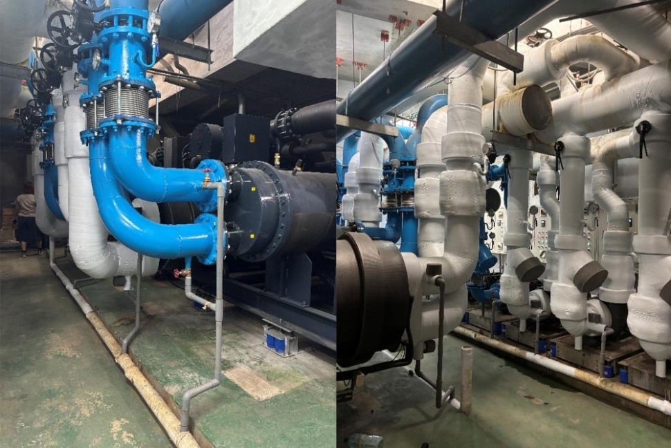 臺北港推動汰換冰水主機專案，逐步落實2050淨零排碳目標