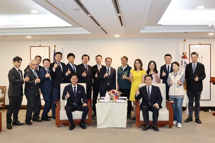 日本宮城縣議會到訪台南　黃偉哲盼以教育交流串起世代友誼
