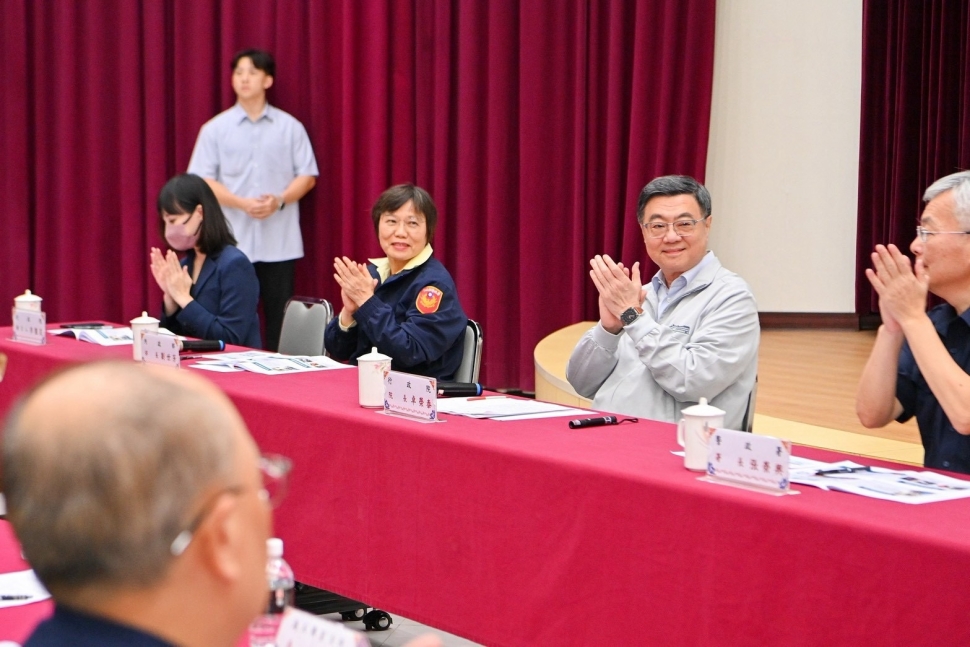 卓揆慰勉警察同仁辛勞 宣布深夜時段駐地內員警執勤核發深夜危勞津貼