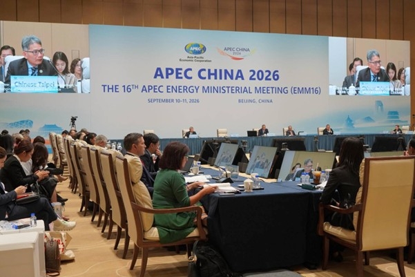 經濟部次長賴建信率團參加APEC能源部長會議 分享臺灣二次能源轉型經驗