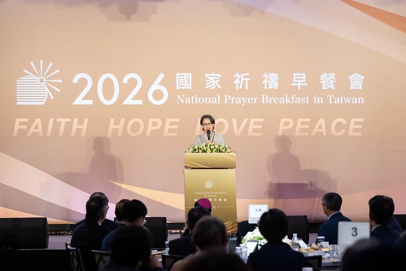 副總統出席國家祈禱早餐會　祈願臺灣在變動中站穩腳步、持續前行