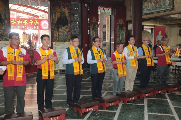 蘇厝真護宮復刻60艘小王船迎「南瀛王船祭60週年」   黃偉哲祈求五府千歲保佑國泰民安