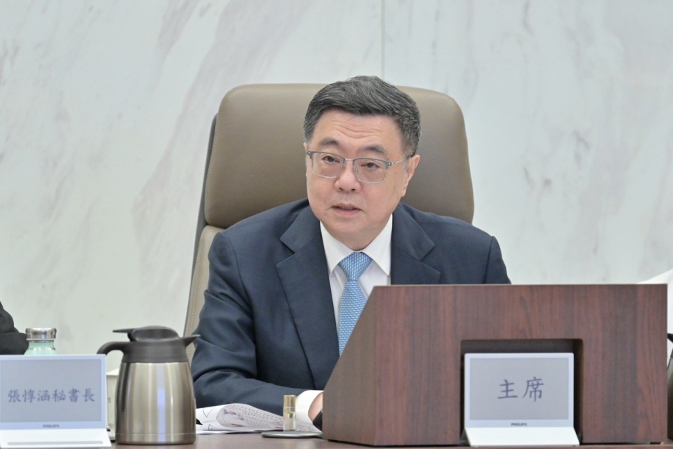 卓榮泰強化食安防護網　推動數位治理與校園午餐專業分工
