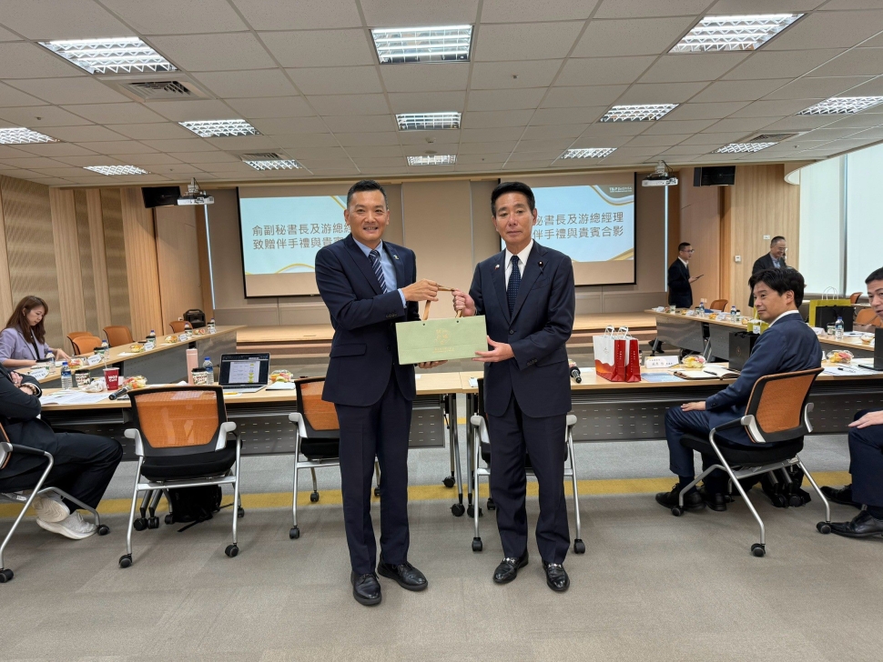 日本眾議員前原誠司率團參訪台北生技園區　深化臺日產業交流