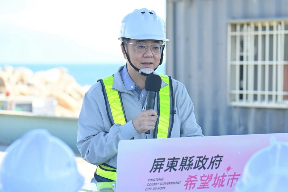 屏東海水供水系統工程推進　打造全國最大海水供應站