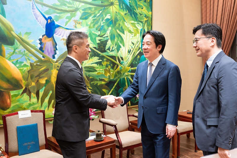 賴清德接見餐盒全聯會　談千億元支持中小微企業轉型升級