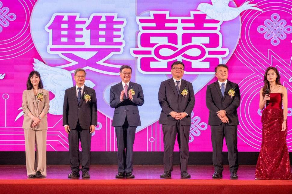 台電80週年舉辦第47屆聯合婚禮　80對新人成家、累計促成2千對佳偶