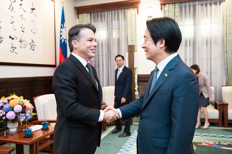 賴清德接見美國眾議院訪團　盼深化臺美合作、共促印太和平穩定