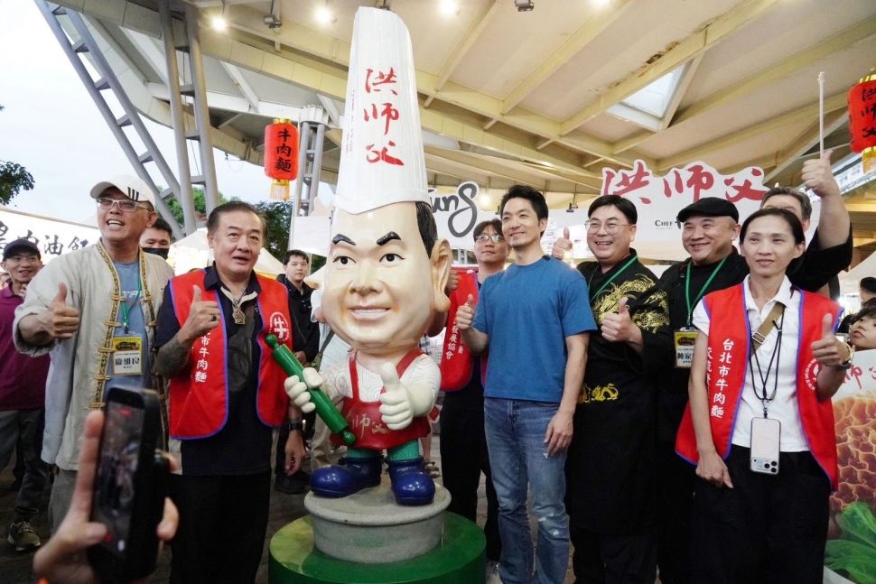 《黑白大廚》鄭智善跨海助陣臺北國際牛肉麵節　蔣萬安：讓臺北巷弄好味道走向世界