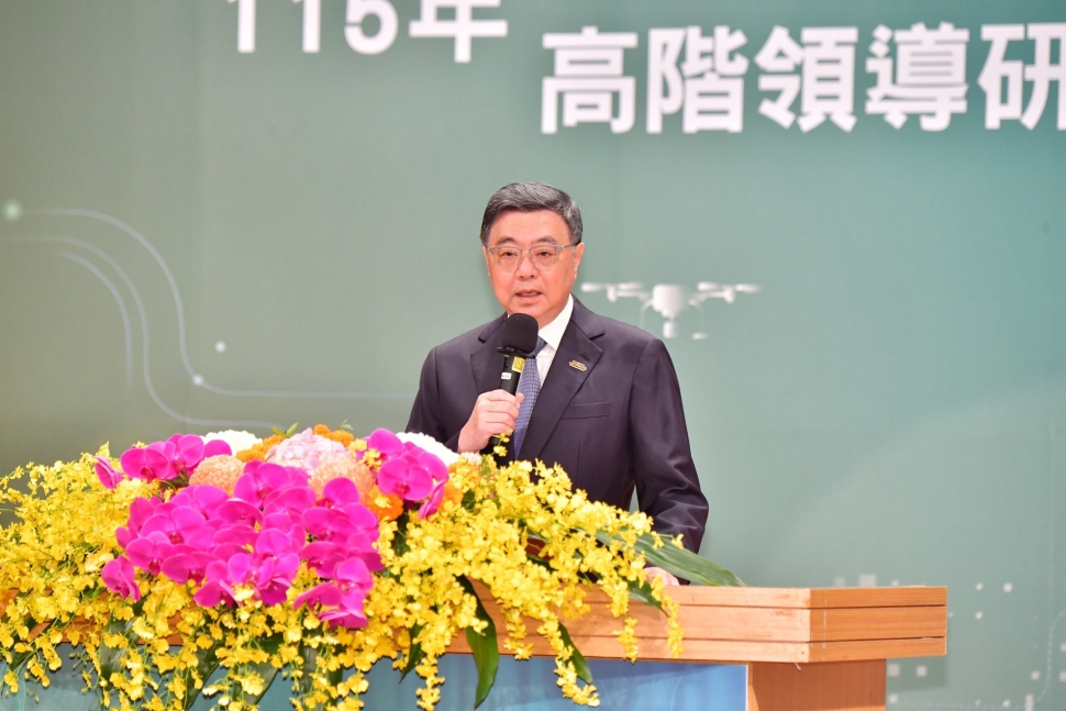 卓榮泰出席國家政務及高階領導研究班結訓典禮　盼公務同仁學以致用提升政府效能、帶動國家發展