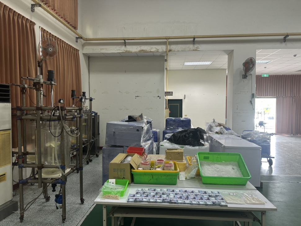 田中分局強力打擊毒品犯罪　搗毀製毒工廠、瓦解販毒供應鏈