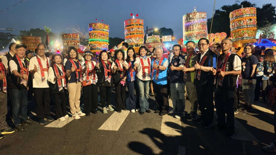 2026西螺大橋藝陣文化祭落幕　30間宮廟共襄盛舉、焰火秀登場