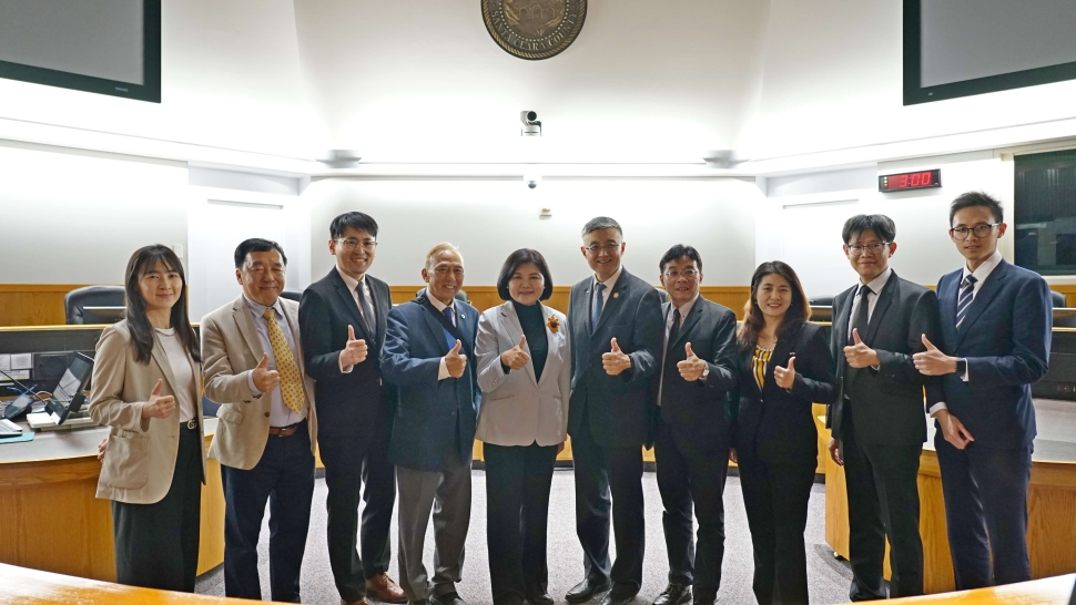 張麗善拜會美國聖塔克拉拉縣長　交流智慧農業與產業發展