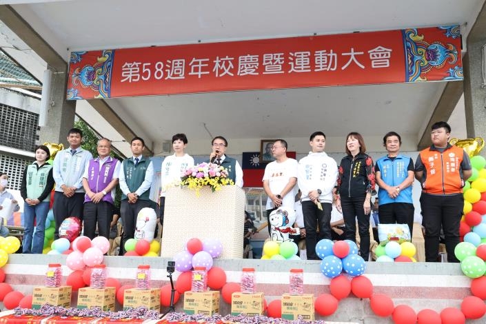 臺南民德國中歡慶創校58週年　黃偉哲出席校慶肯定多元教育成果