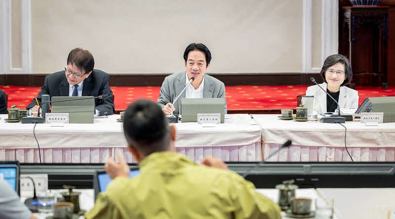 賴清德主持國家氣候變遷對策委員會議　提出兩大關鍵戰略提升國家因應能力與韌性