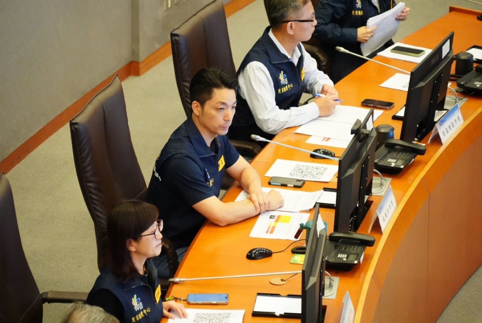 薔琵颱風影響臺北24日停班停課　蔣萬安要求加速搶修停電並強化防災應變