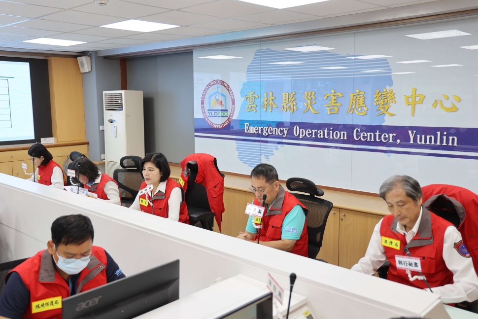 薔琵颱風逐漸遠離雲林　張麗善要求加速復電及災後復原工作