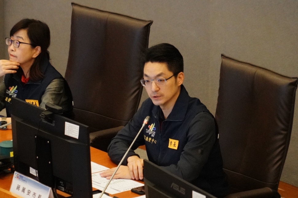 薔琵颱風造成臺北2,680件災情　蔣萬安要求加速復原、確保週二正常上班上課
