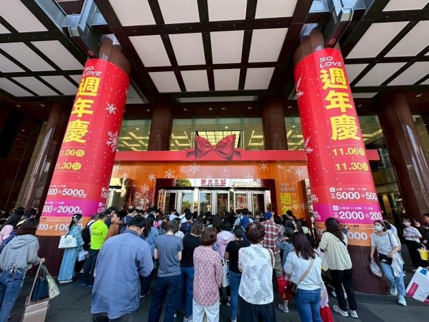 2026臺南購物節消費登錄突破30億元　11月推出百貨量販加碼抽獎活動
