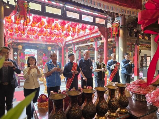 新竹縣褒忠亭義民廟舉行秋祭大典　副縣長徐元棟出席推動客家文化傳承